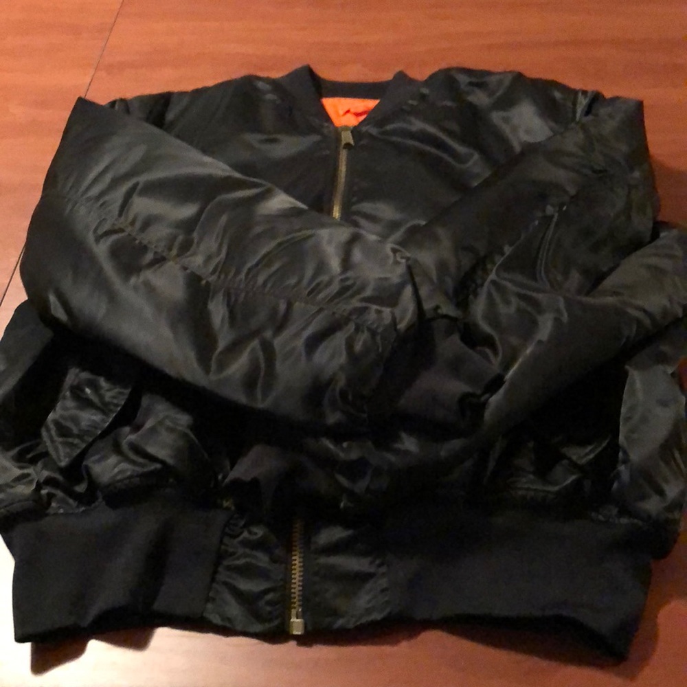 Men’s lined bomber jacket